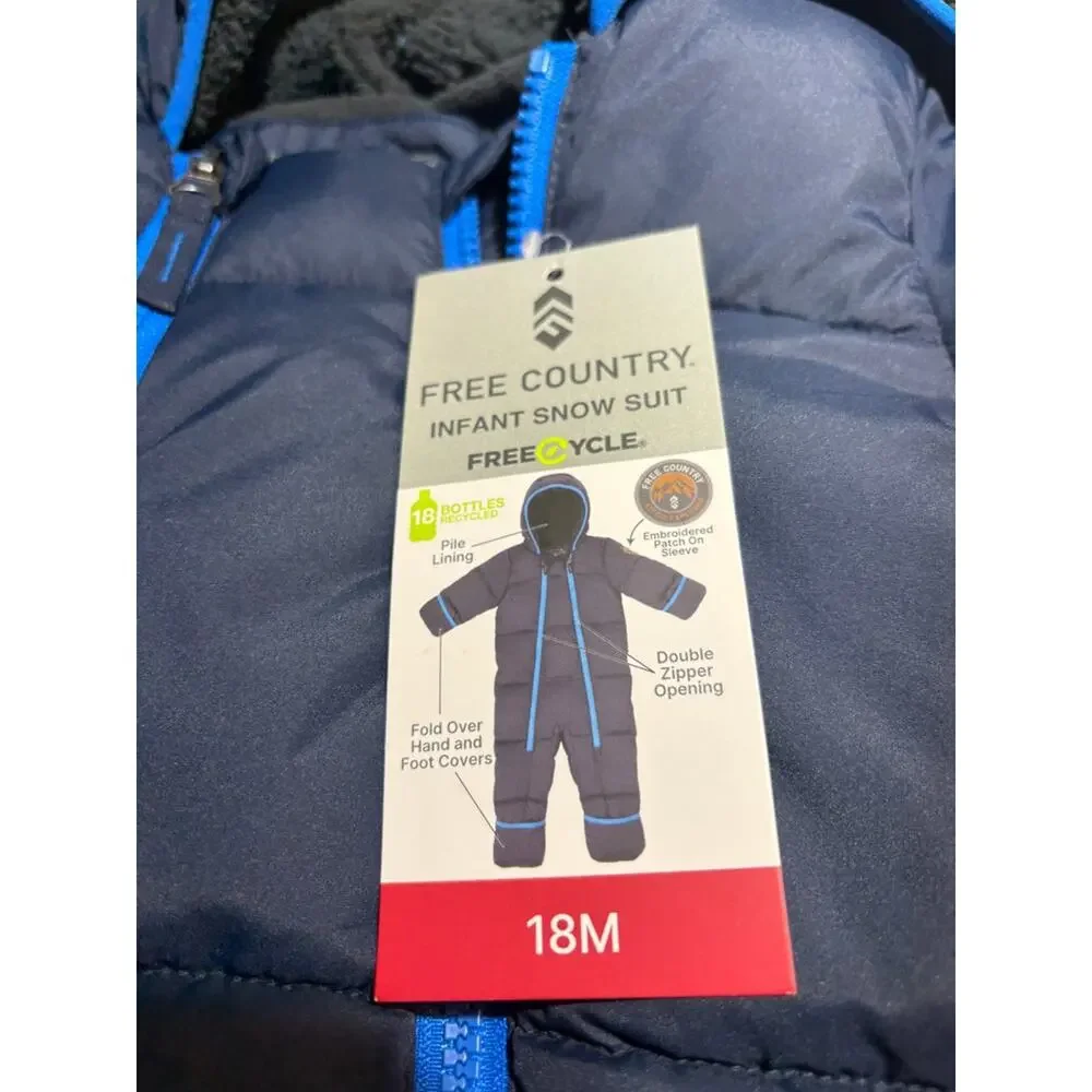 Free Country Cycle Infant Snowsuit 18M